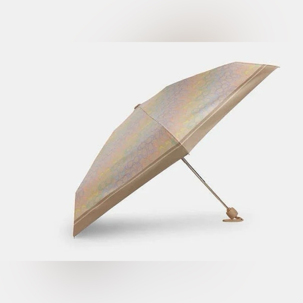 Coach NWT rainbow umbrella - Picture 2 of 2